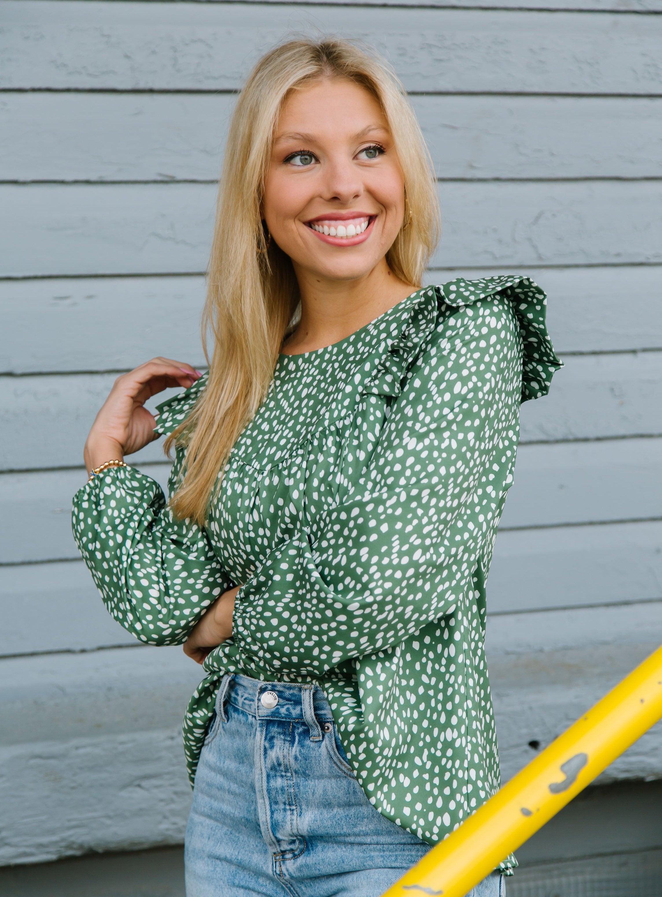 Kacey Top Lost in the Wild Ivy MICHELLE MCDOWELL