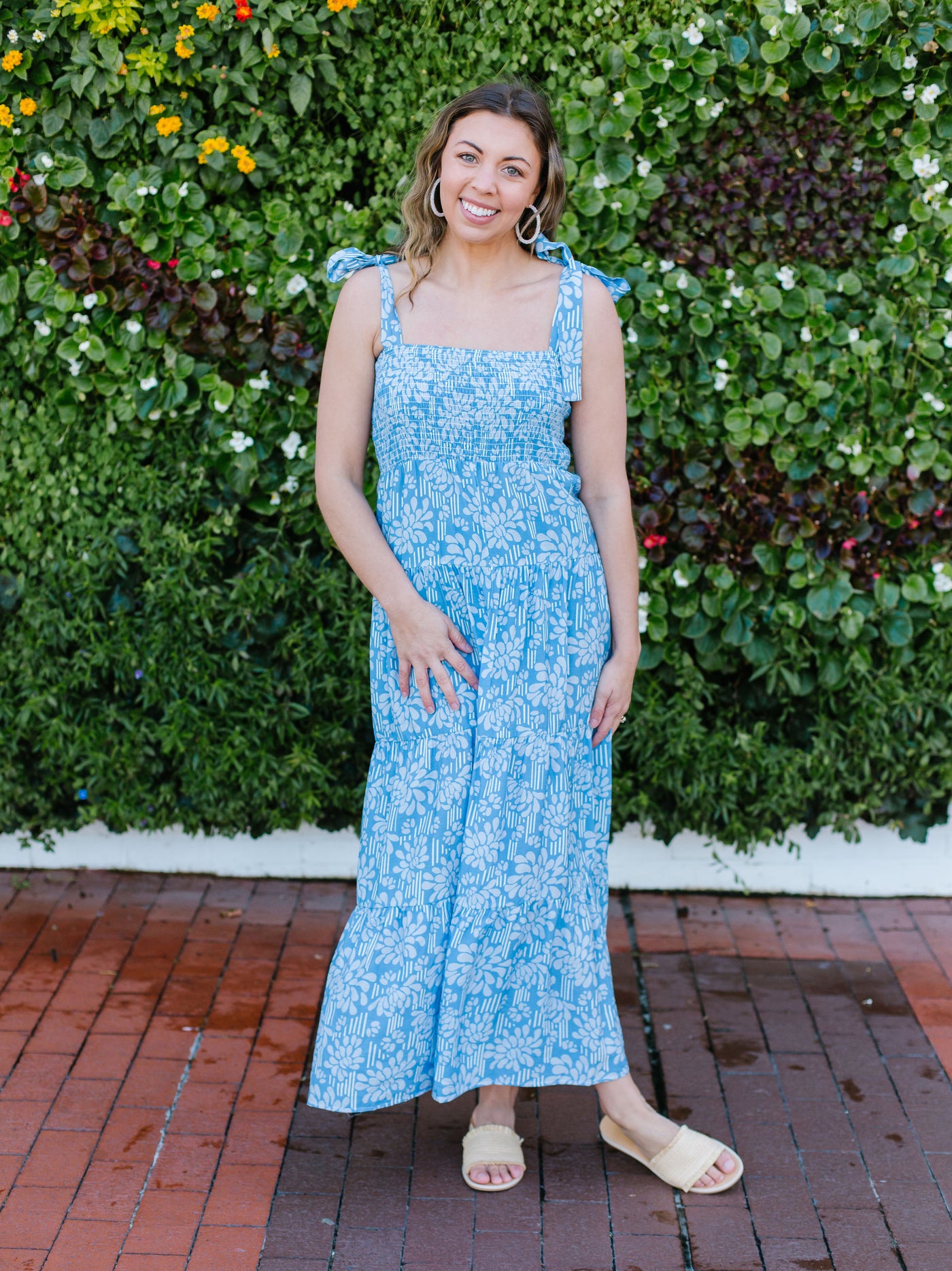 FINAL SALE - Salem Dress | First Blooms Blue