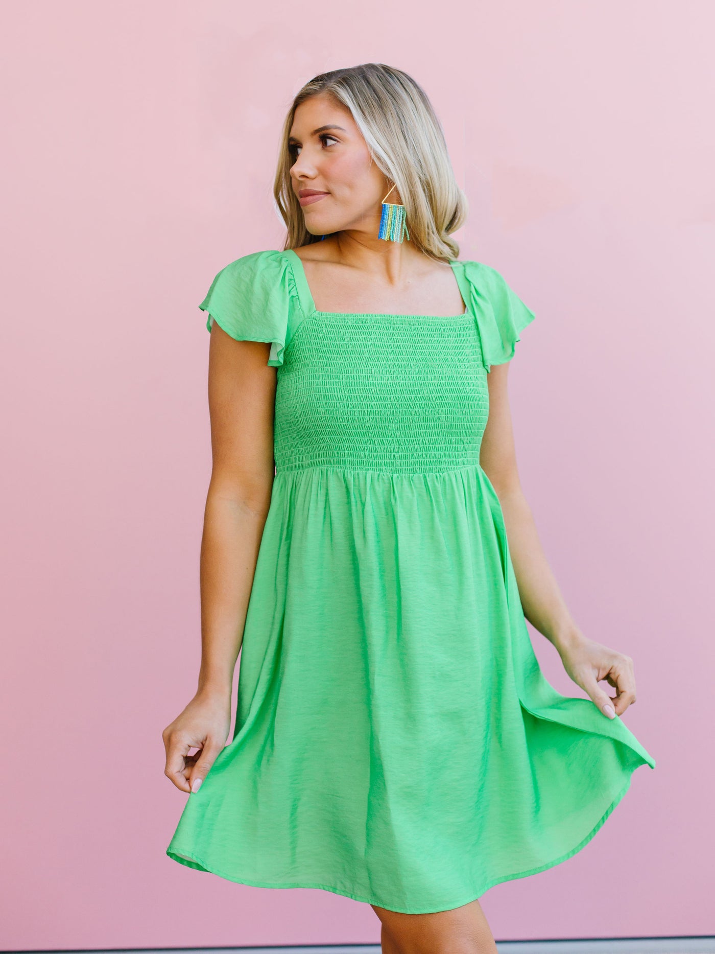 FINAL SALE - Blair Dress | Pine