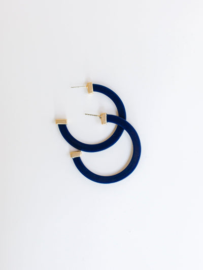 FINAL SALE - Classic Acrylic Hoops | Large