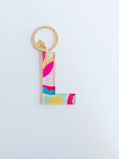 Initial Keychain Collection | Sunny Days