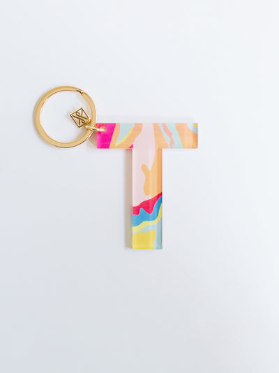 Initial Keychain Collection | Sunny Days