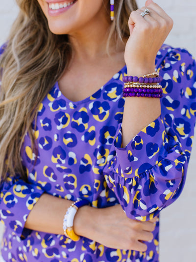 Aspen Top | Walk this Way Purple