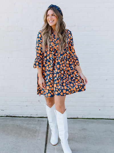 Morgan Dress | Walk this Way Navy