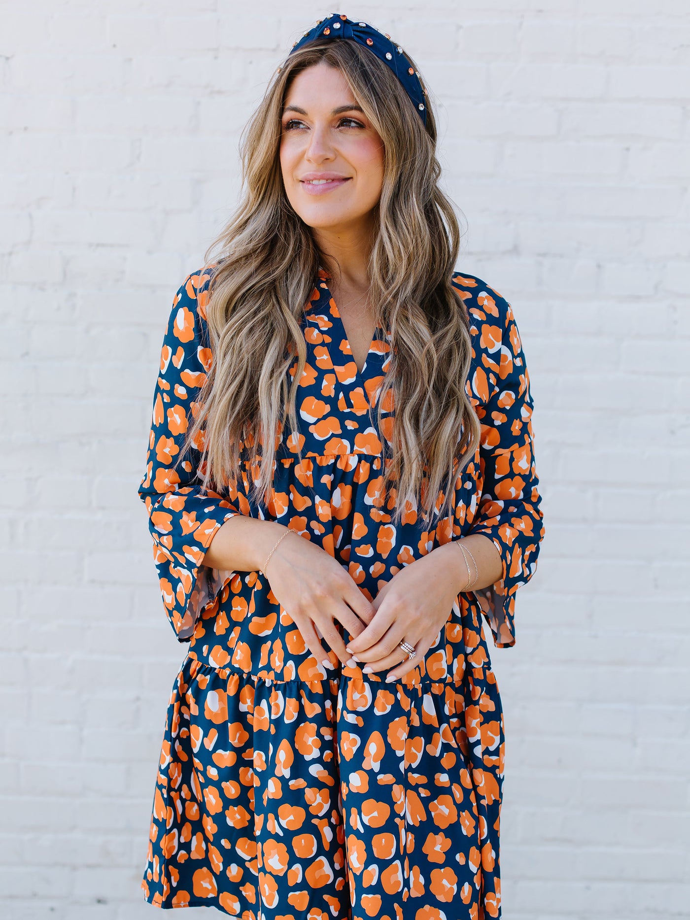 Morgan Dress | Walk this Way Navy