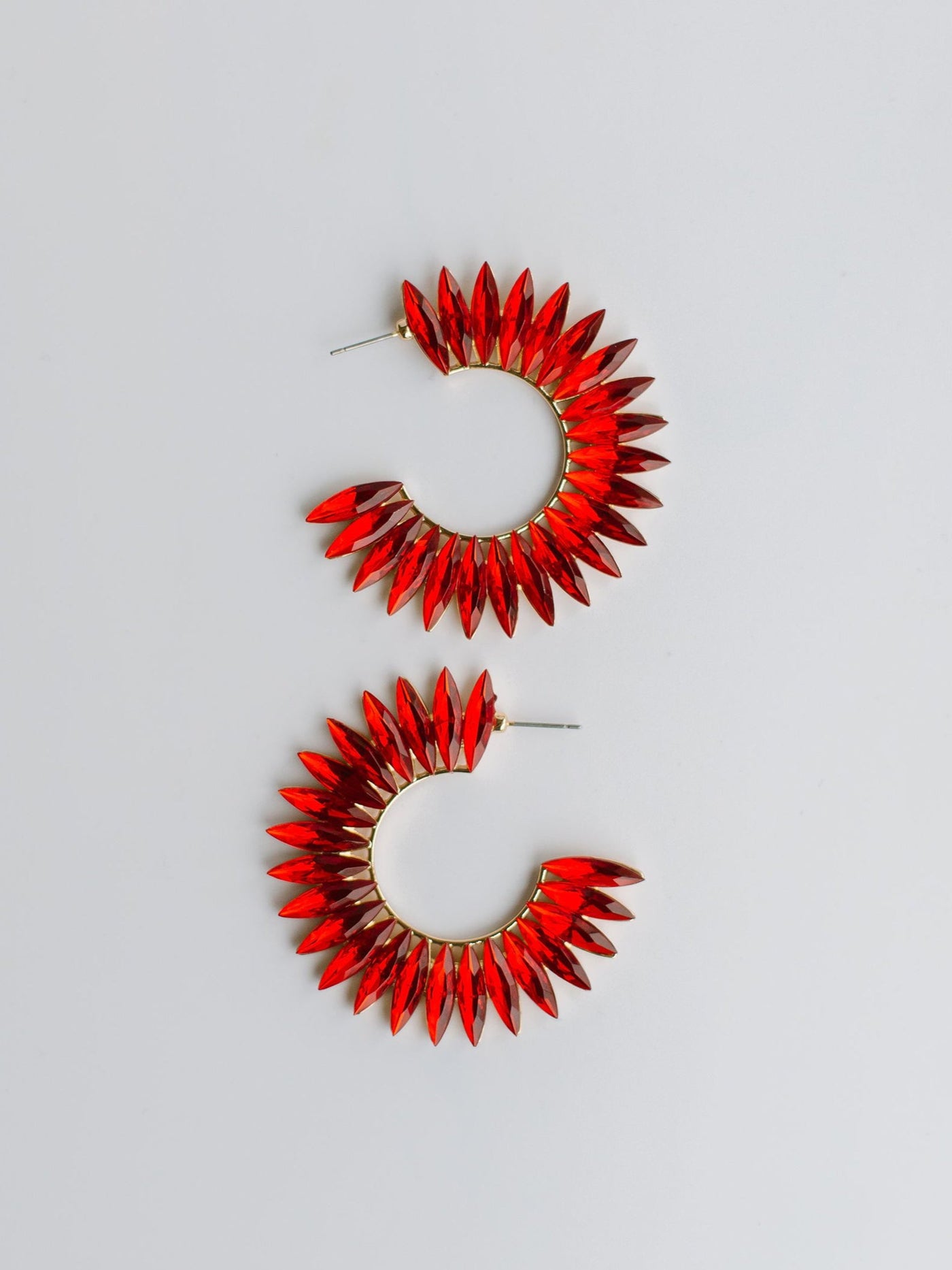 Eileen Earrings | Red