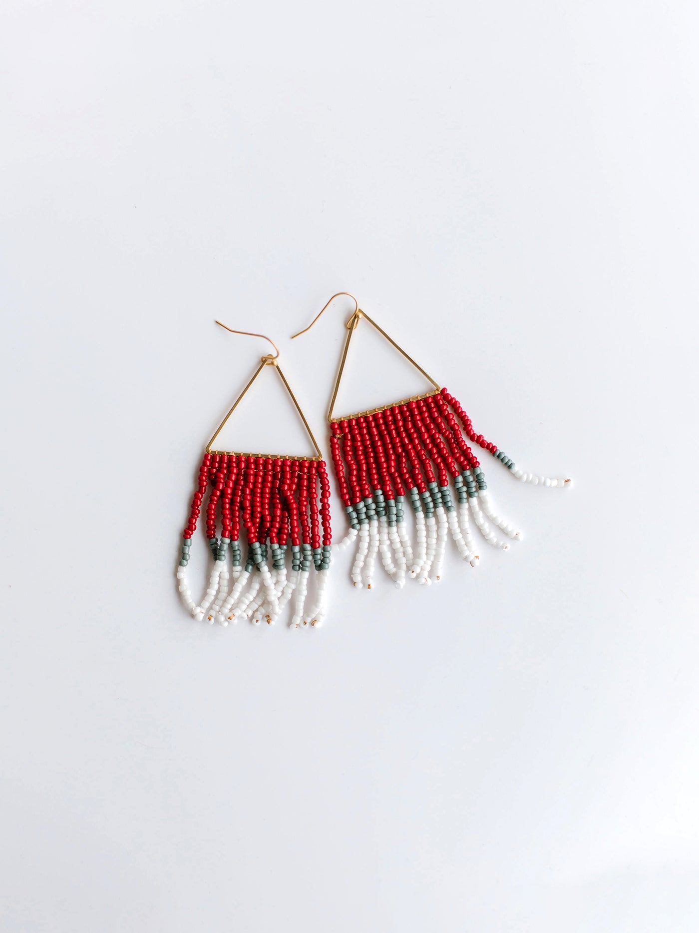 Greer Earrings | Crimson + White