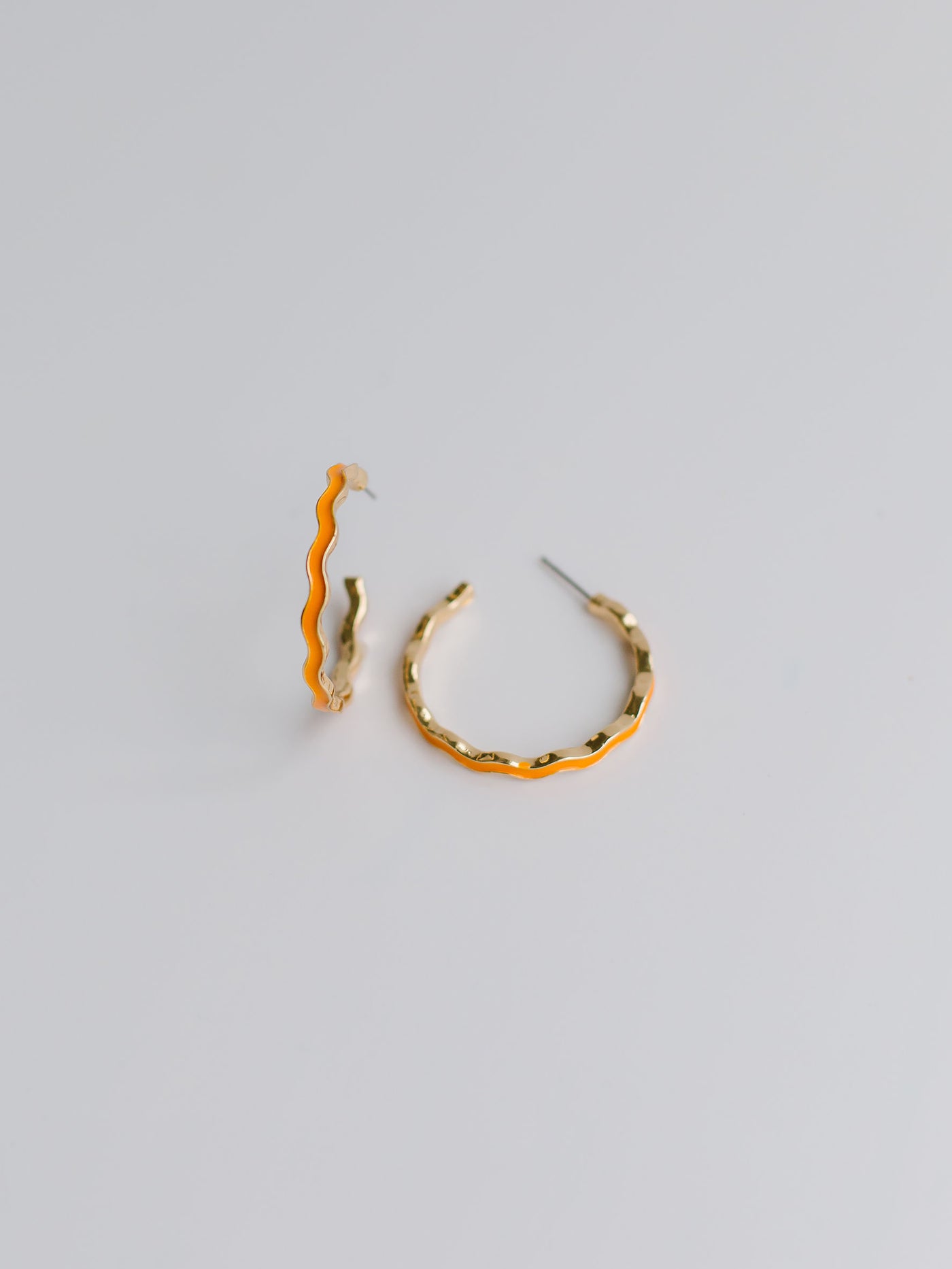 Willow Earrings | Orange