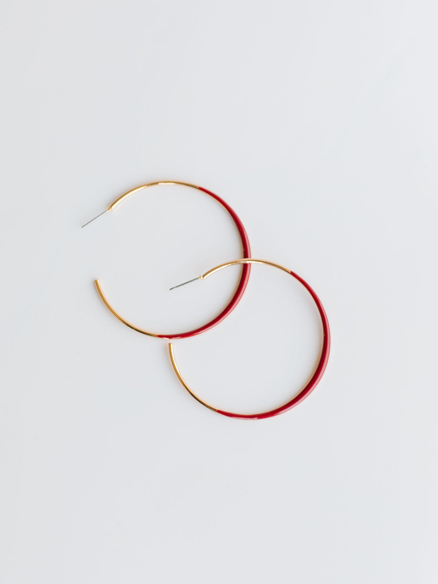 Natalie Earrings | Crimson