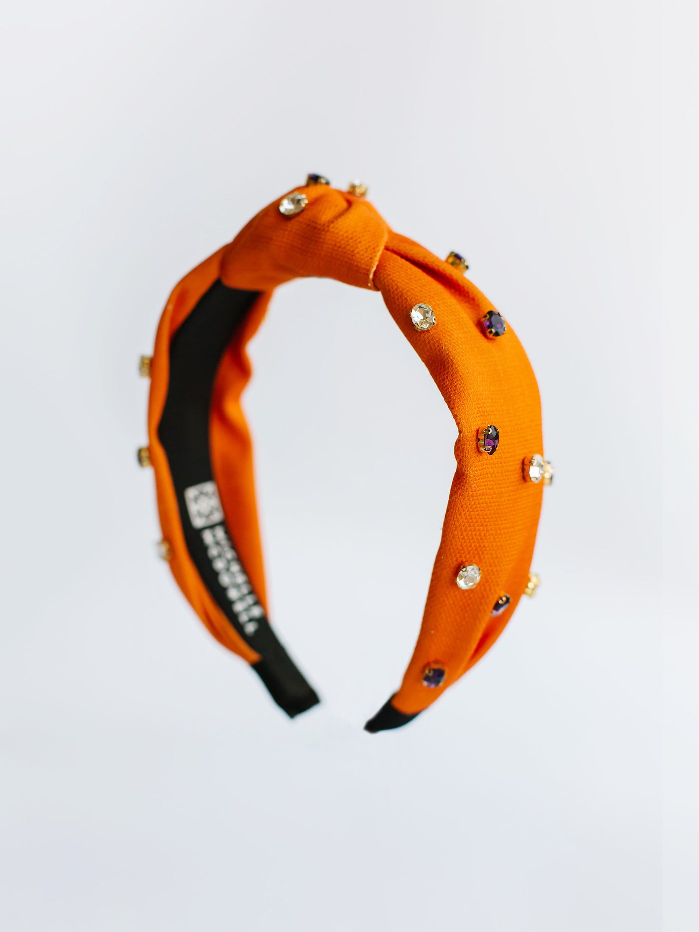 Krista Headband | Purple + Orange