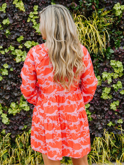 Winnie Dress | Wild Hearts Coral