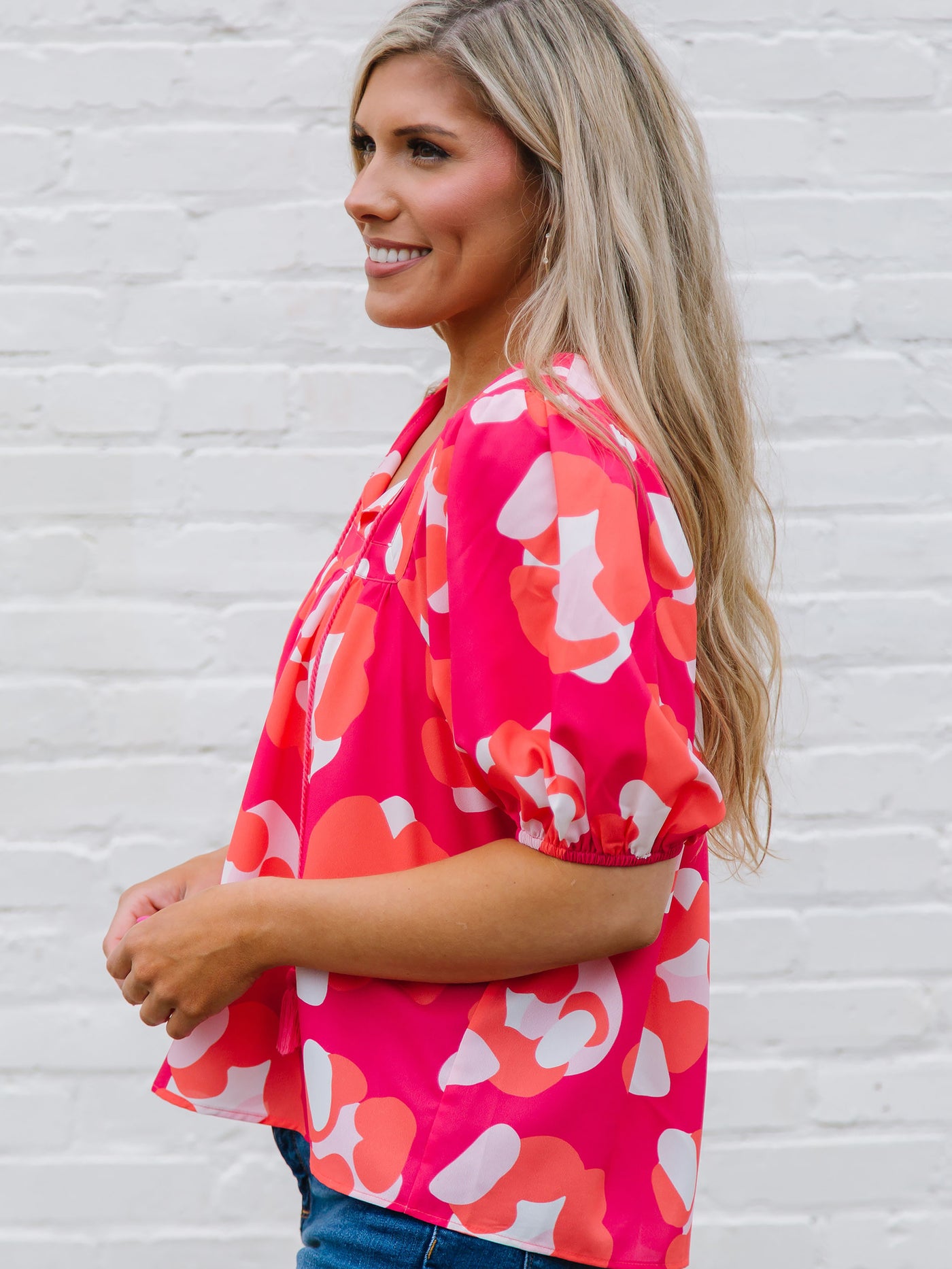 Penny Top | Spot On Pink