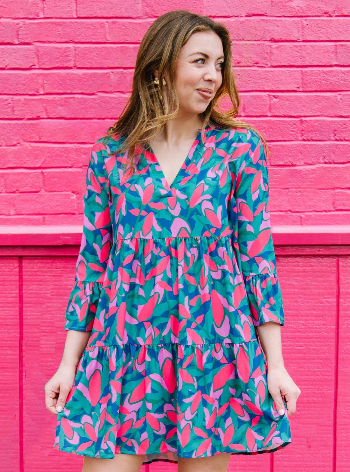 Morgan Dress | Forget Me Not Teal