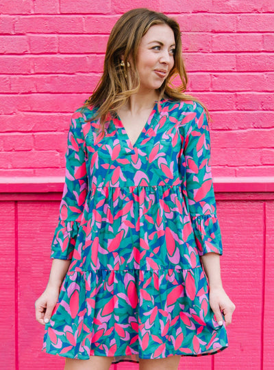 Morgan Dress | Forget Me Not Pink