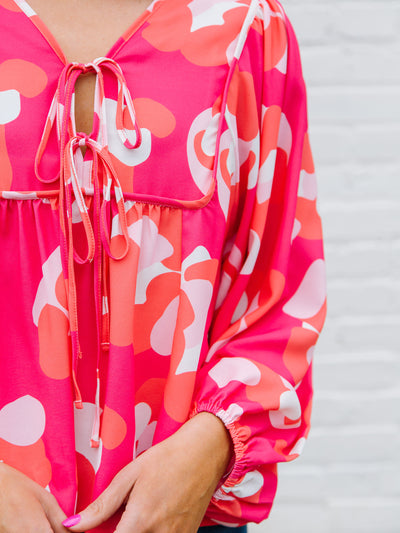 Vivey Top | Spot On Pink