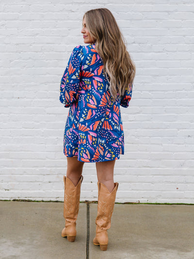 Caroline Dress | So Fly Blue