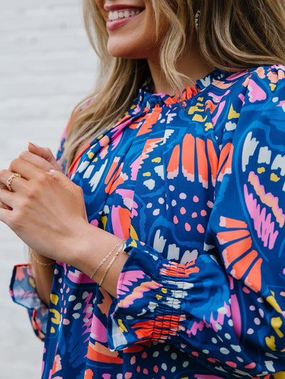 Caroline Dress | So Fly Blue