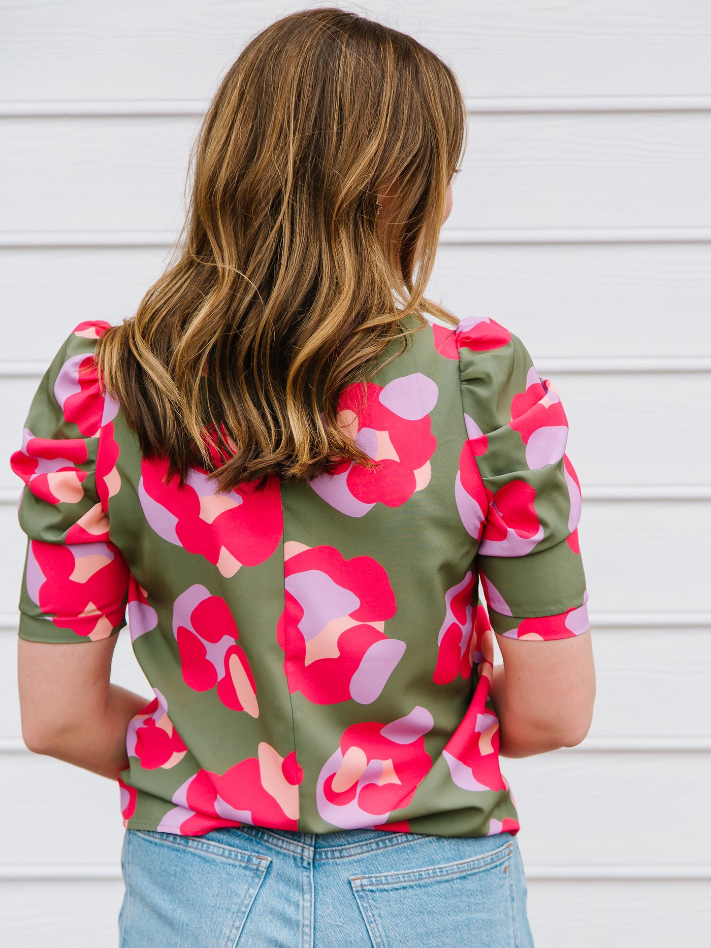 Tory Top | Spot On Olive