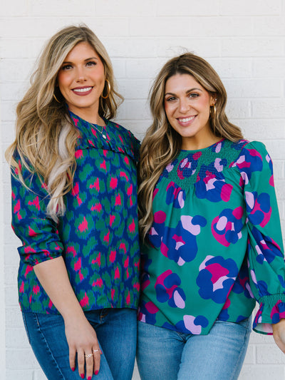 Whitney Top | Fancy Like Navy