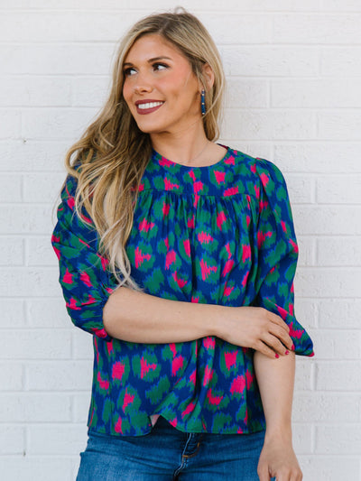 Whitney Top | Fancy Like Navy