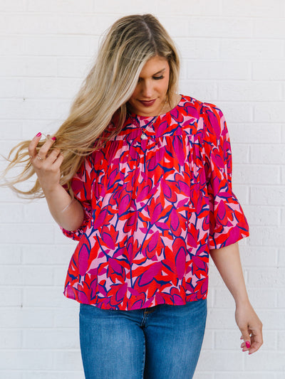 Whitney Top | Forget Me Not