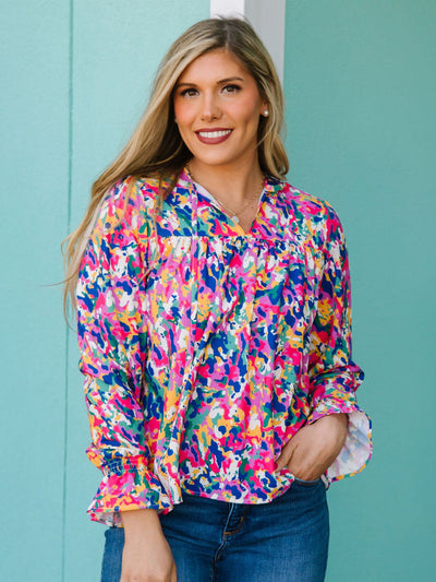 Elena Top | Honey Crisp Pink