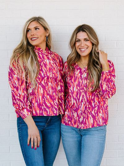 Roxy Top | Tiger Tail Violet