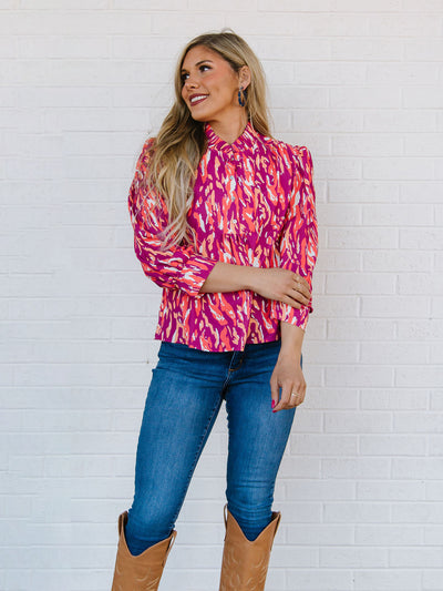 Roxy Top | Tiger Tail Violet