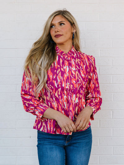 Roxy Top | Tiger Tail Violet