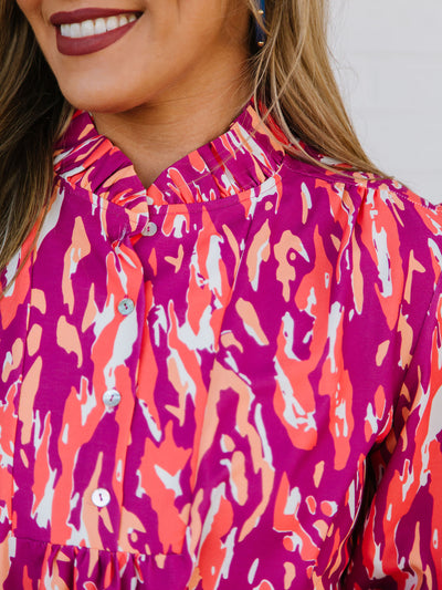 Roxy Top | Tiger Tail Violet