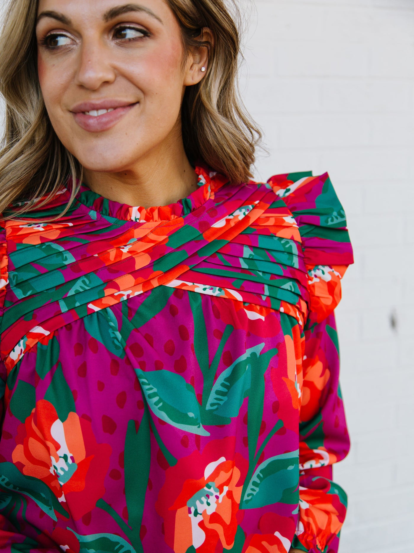 McKenna Top | Gold Rush Pink