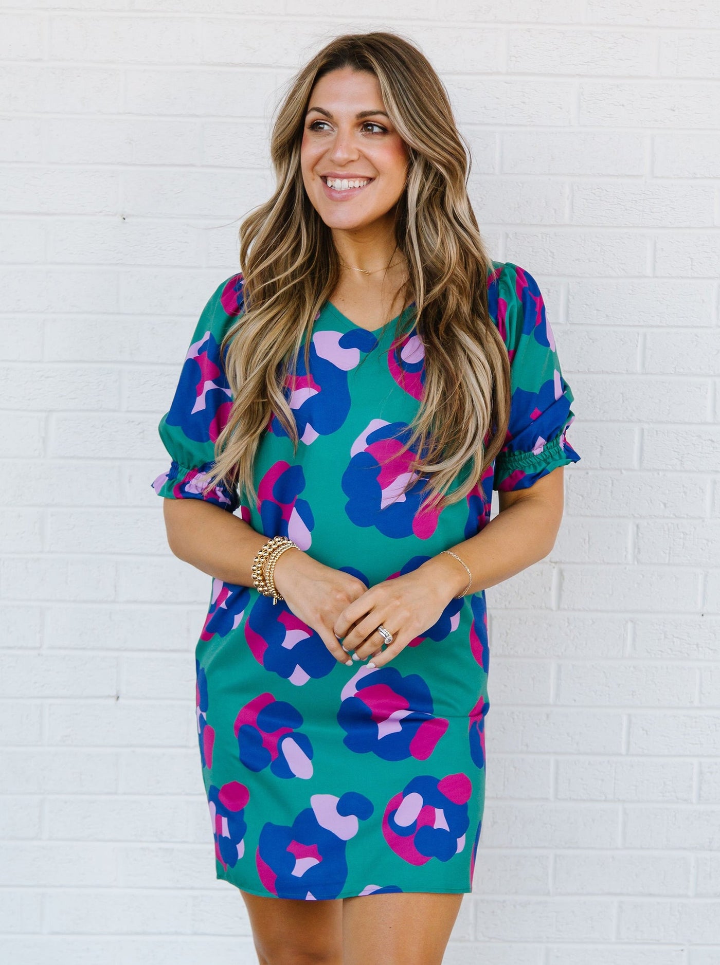 Lennox Dress | Spot On Blue