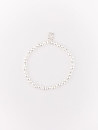 Classic Stack Bracelets | Shiny Silver