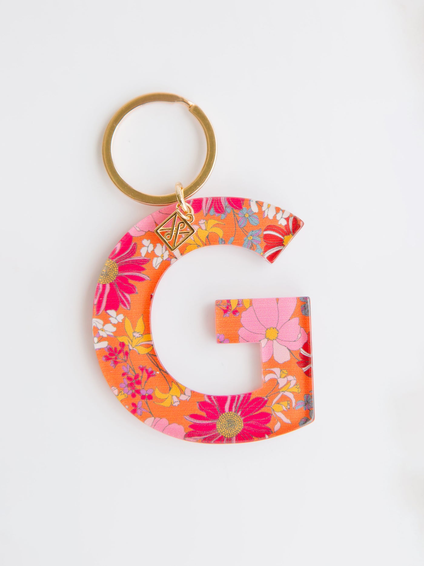FINAL SALE - Initial Keychain Collection | Forever Floral