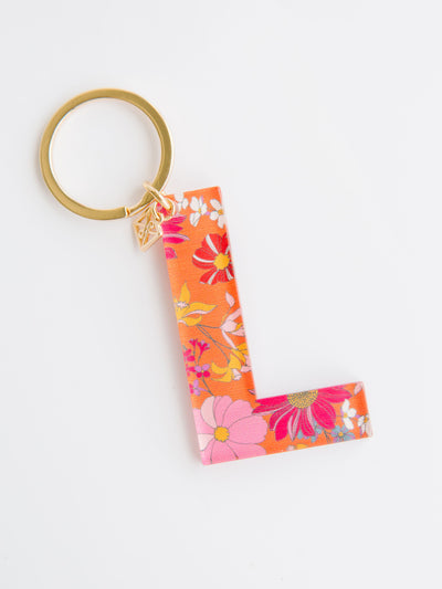 FINAL SALE - Initial Keychain Collection | Forever Floral