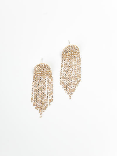 Sophie Earrings | Crystal