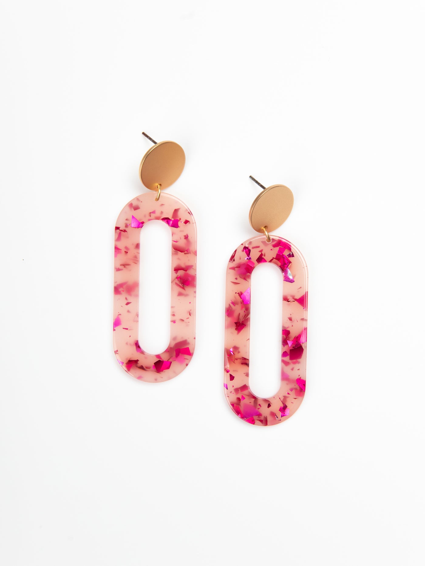 Brooklyn Earrings | Pink