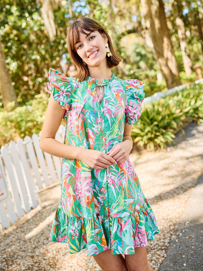 Abby Dress | In the Trees Green