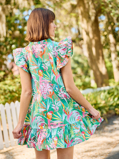 Abby Dress | In the Trees Green
