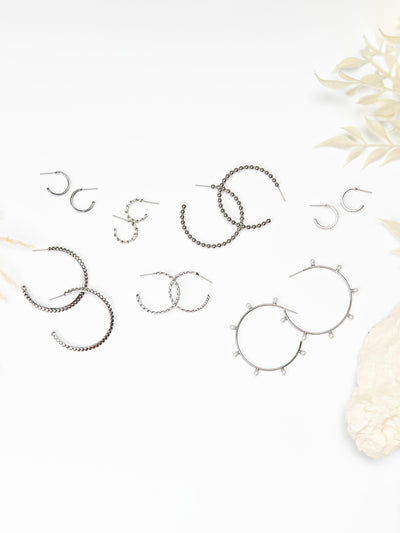 Landon Earrings | Silver