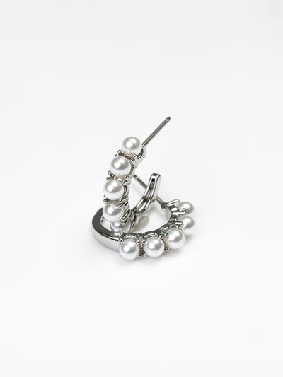 Jeanine Earrings | Silver