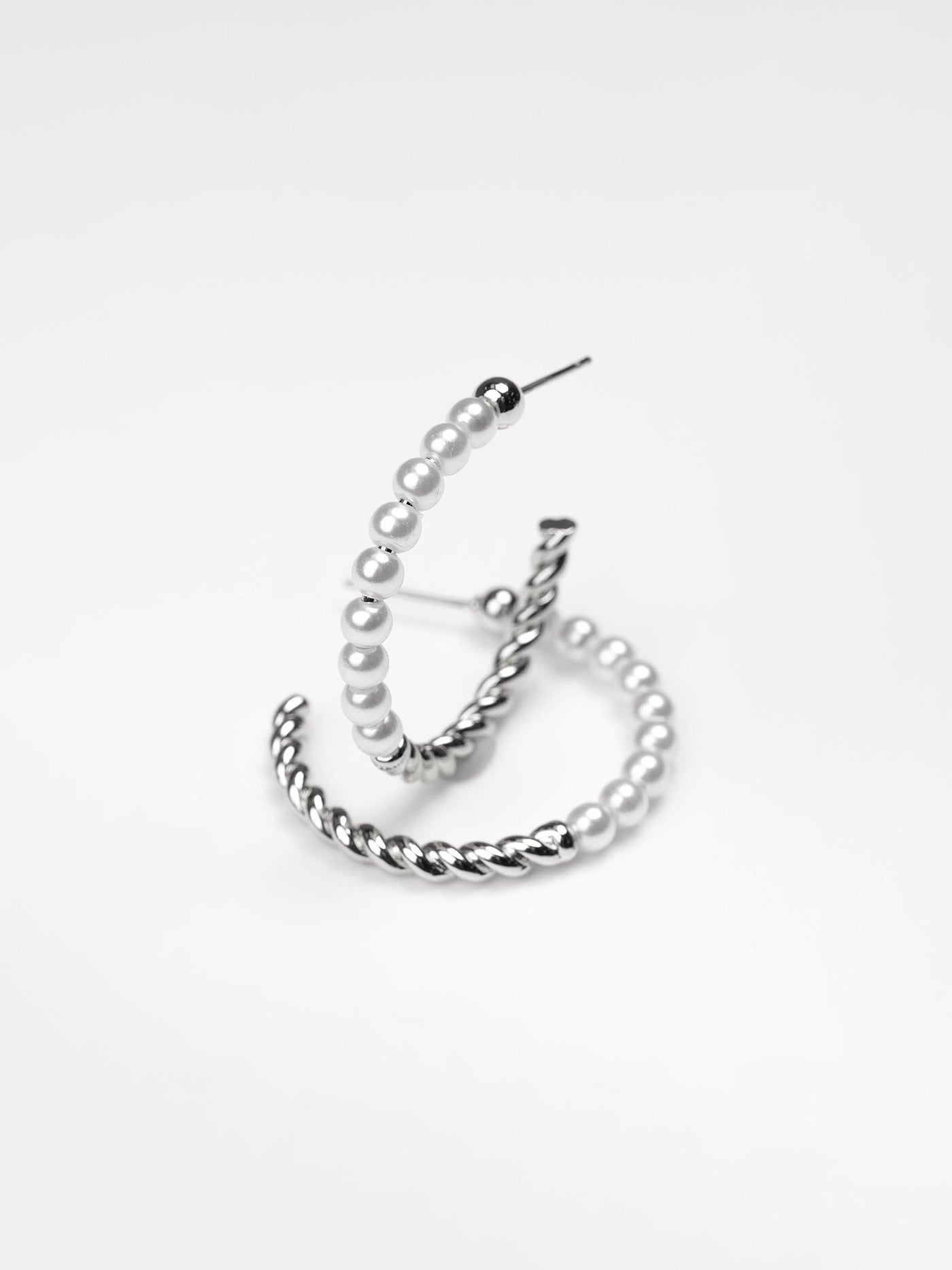 Mabel Earrings | Silver