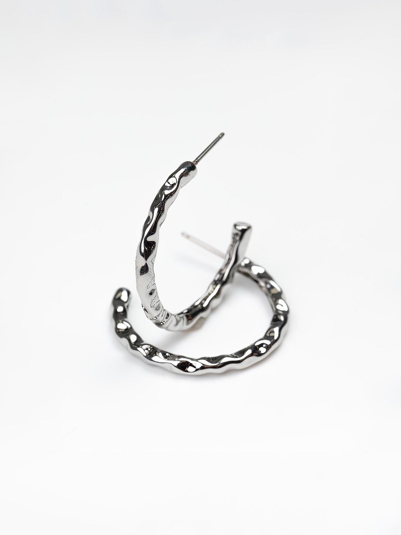 Charley Earrings | Silver - Medium