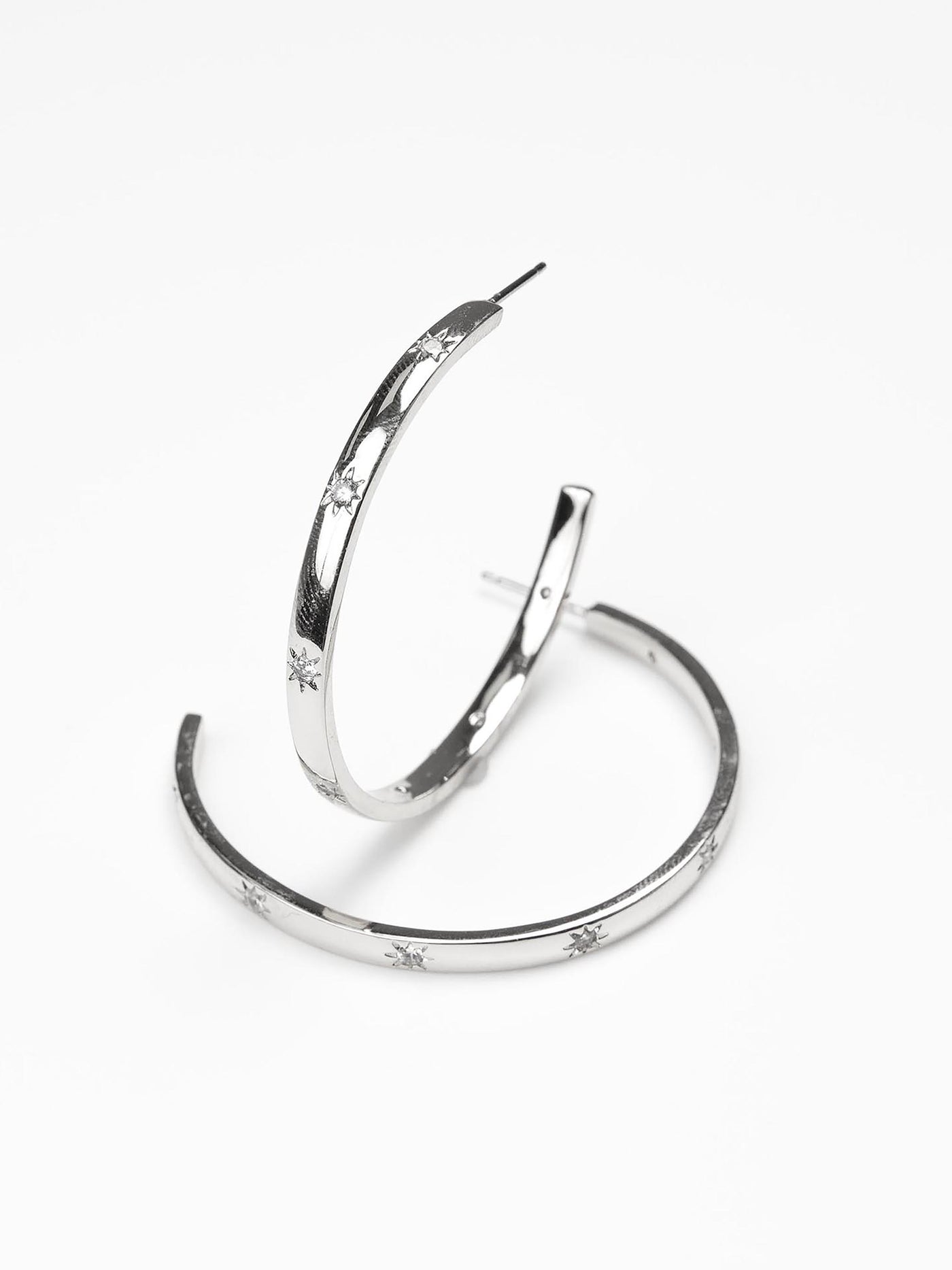 Anders Earrings | Silver