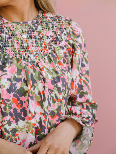 Lynn Top | Honey Crisp Olive