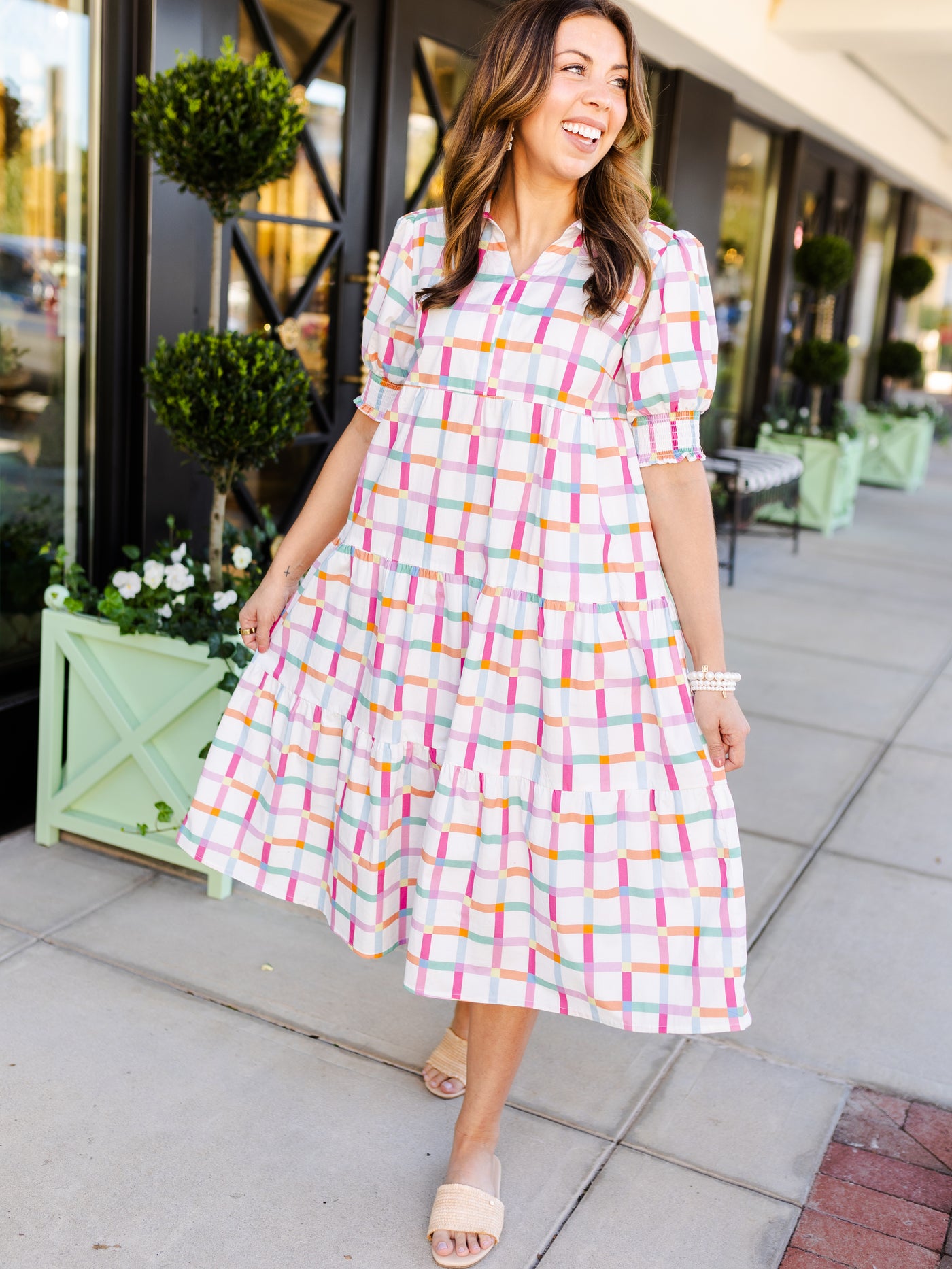 Molly Dress | Look Me Up Multi