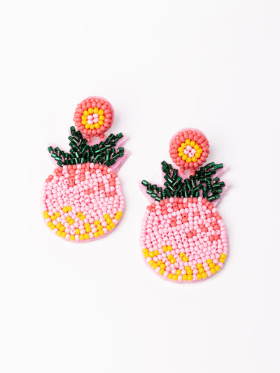 FINAL SALE - Pineapple Earrings