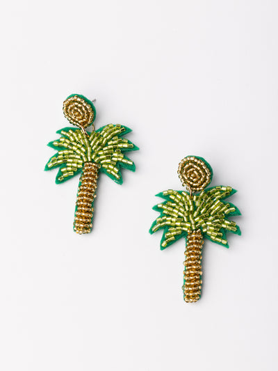 Palm Tree Earrings