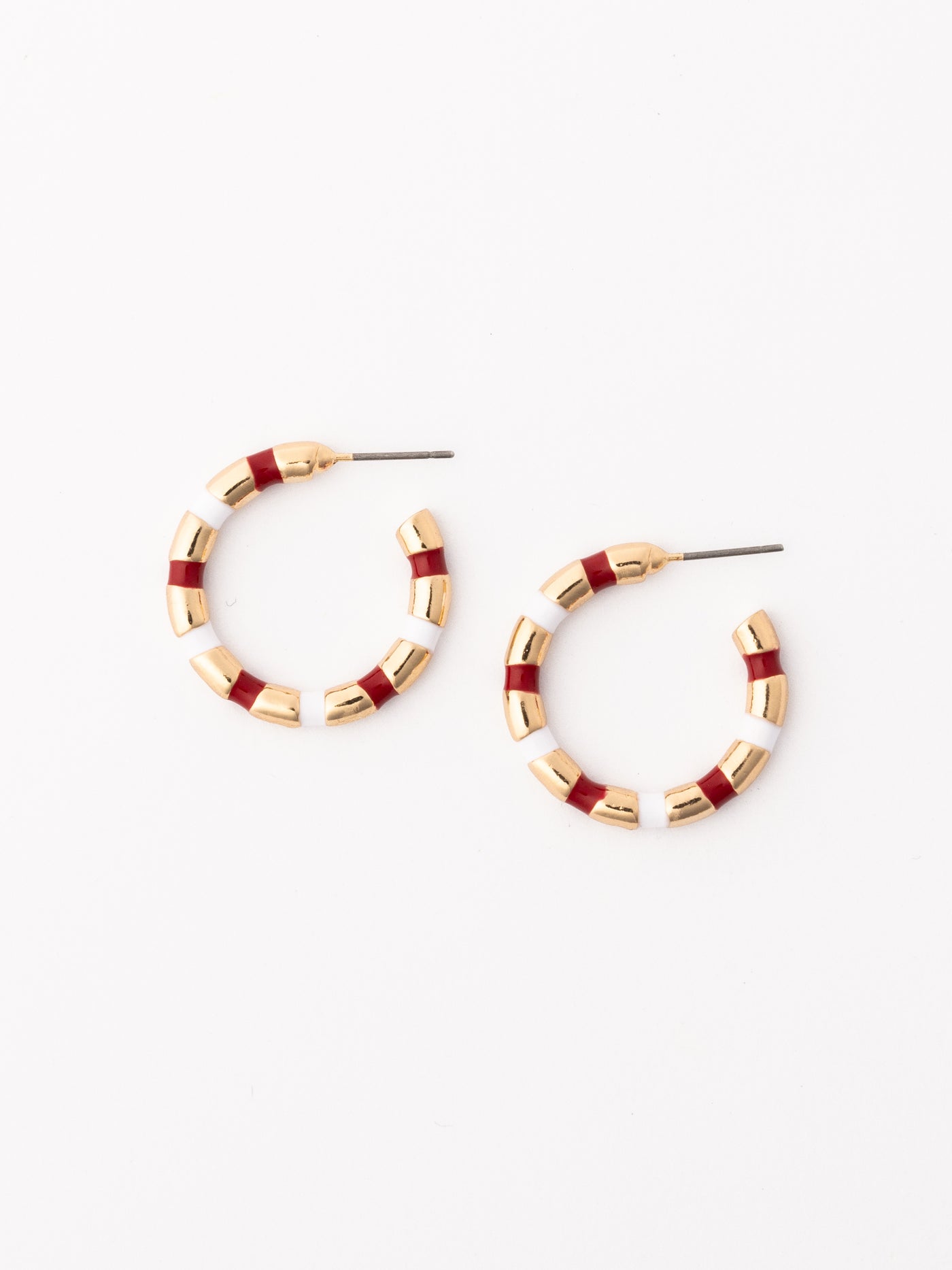 Nellie Earrings | Crimson + White