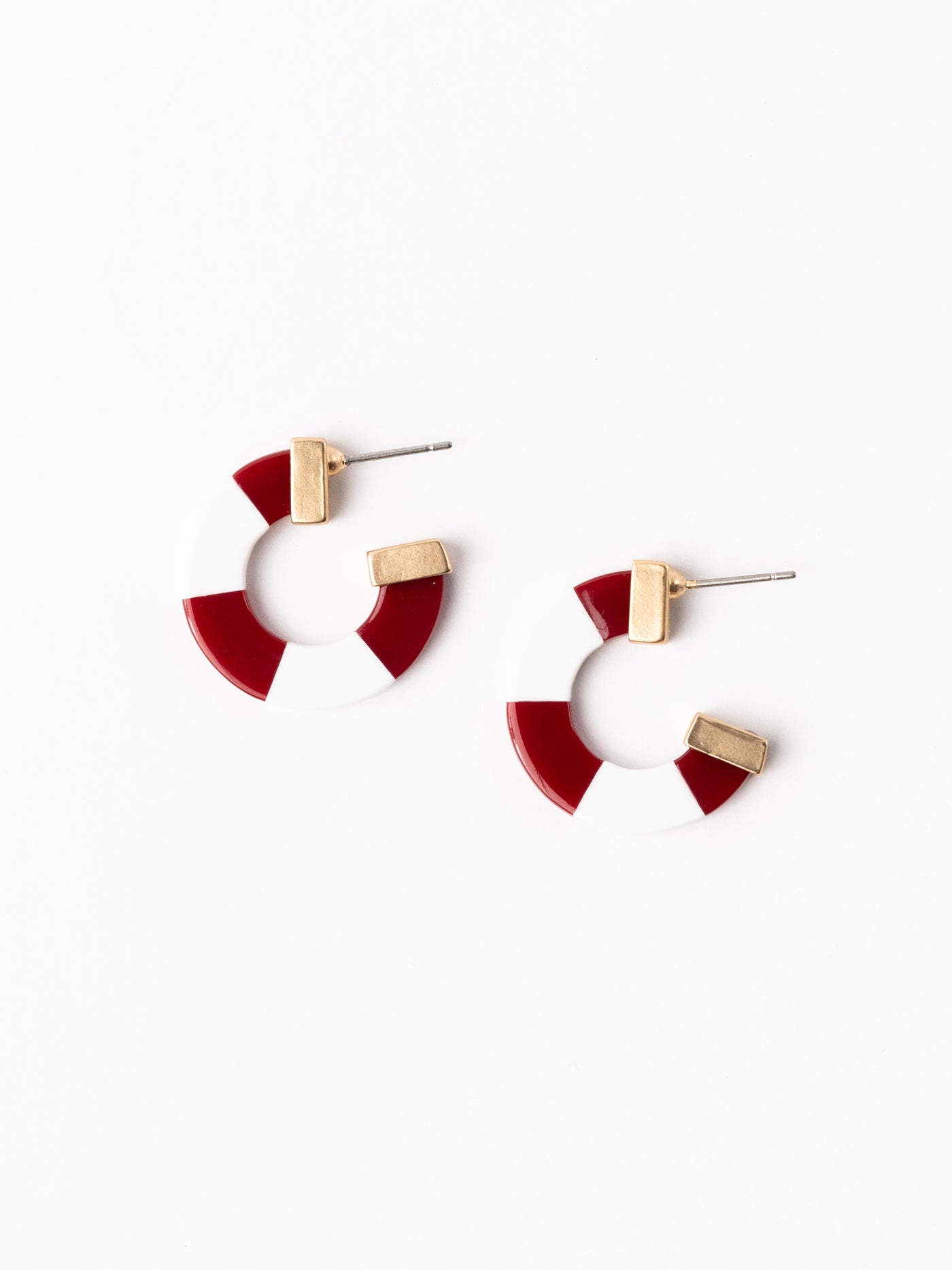 Melody Earrings | Crimson + White